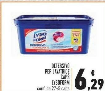 Conad Lysoform Detersivo lavatrice offerta