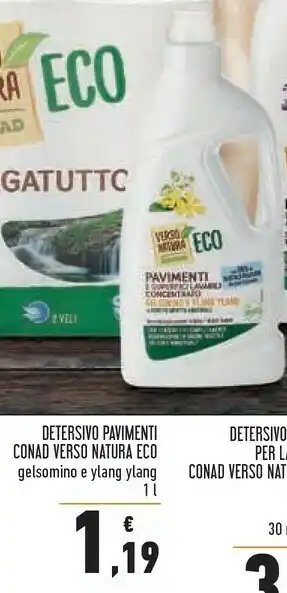 Conad Conad Detersivo Pavimenti offerta