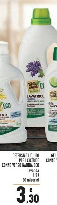 Conad Conad Detersivo Liquido Per Lavatrice offerta