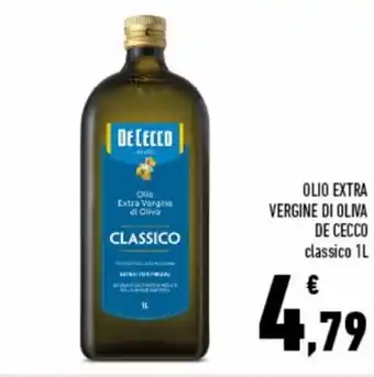 Conad Superstore De Cecco Olio Extra Vergine di Oliva classico 1L offerta