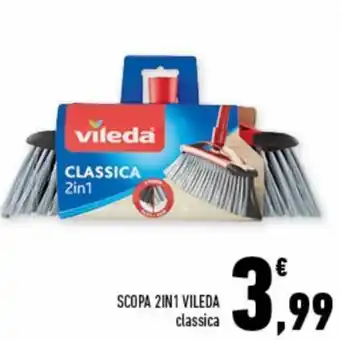 Conad Superstore Vileda Scopa 2in1 classica offerta