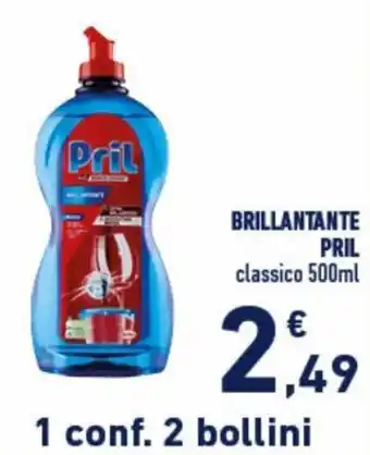 Conad Superstore Pril Brillantante classico 500ml offerta