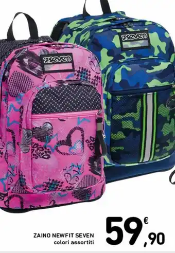 Conad Superstore Zaino Newfit Seven colori assortiti offerta