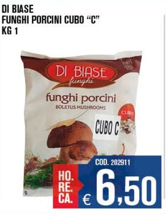 Adhoc Di Biase Funghi Porcini Cubo "C" 1 kg offerta