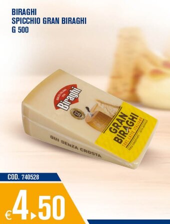 Adhoc Biraghi Spicchio Gran biraghi 500 g offerta