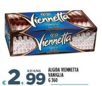 Deco Supermercati Algida Viennetta Vaniglia G 360 offerta