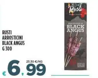 Deco Supermercati Rusti Arrosticini Black Angus G 300 offerta