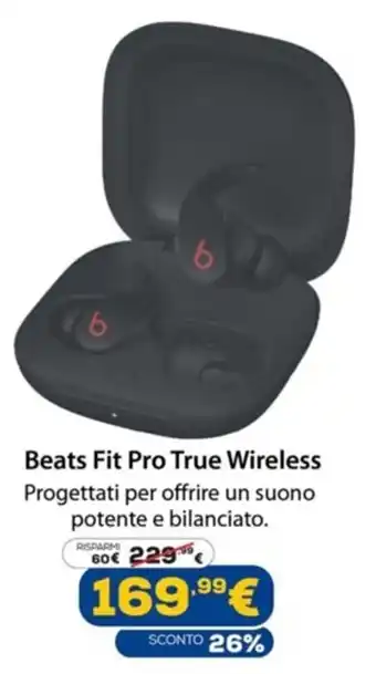 Euronics Beats Fit Pro True Wireless offerta