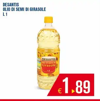 Adhoc Desantis olio di semi di girasole l 1 offerta