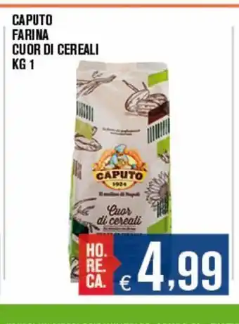 Adhoc Caputo farina cuore di cereali kg 1 offerta
