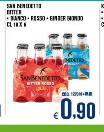 Adhoc San benedetto bitter offerta