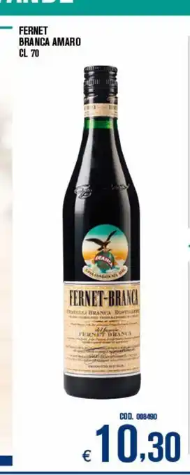 Adhoc Fernet branca amaro offerta
