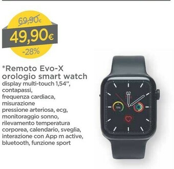 DPiù Remoto Evo-X Orologio Smart Watch offerta