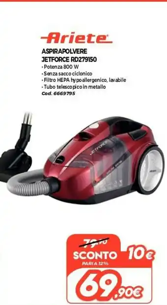 Ariete Aspirapolvere