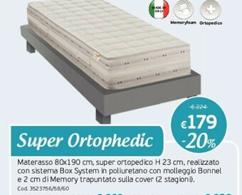 GRANCASA Materasso matrimoniale offerta