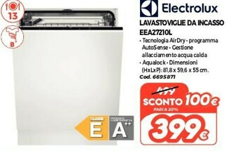 Electrolux Lavastoviglie Rex