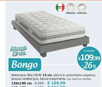 GRANCASA Materasso matrimoniale offerta