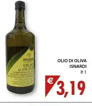 Mercatò Isnardi Olio extravergine di oliva offerta