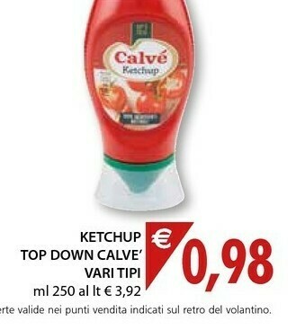 Mercatò Calvè Salsa offerta