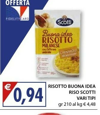 Mercatò Scotti Riso offerta