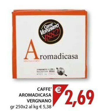 Mercatò Vergnano Caffè offerta