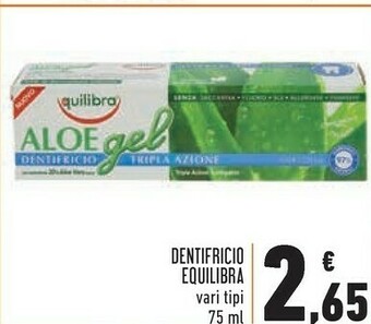 Conad Equilibra Dentifricio offerta