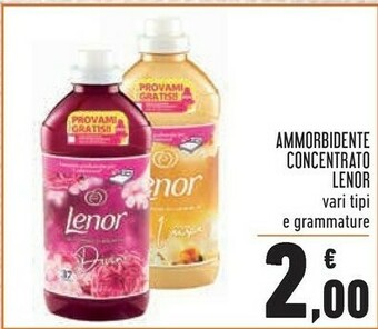 Conad Lenor Ammorbidente offerta