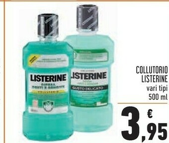 Conad Listerine Colluttorio offerta