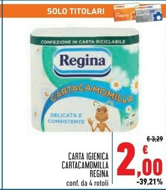 Conad Regina Carta igienica offerta