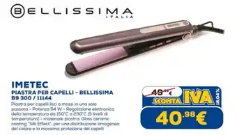 Euronics Imetec Piastra per Capelli - Bellissima B9 300 / 11144 offerta