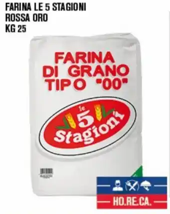 Adhoc Farina Le 5 Stagioni Rossa Oro Kg 25 offerta