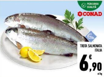 Conad Trota Salmonata Italia offerta