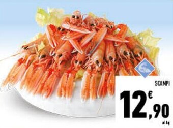 Conad Scampi offerta