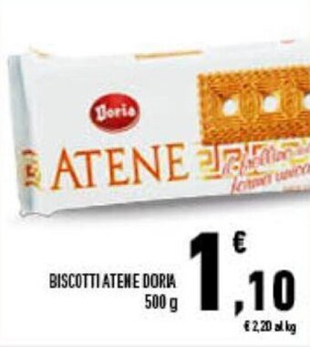Conad Doria Biscotti Atene 500 g offerta