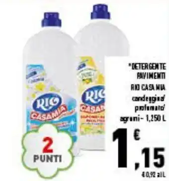 Conad Rio Casamia Detergente Pavimenti 1,250 L offerta