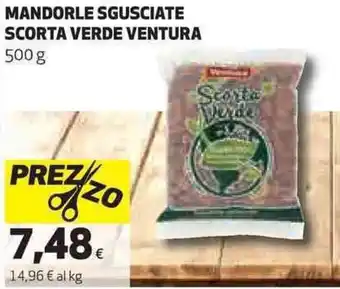 Coop Ventura Mandorle Sgusciate Scorta Verde 500 g offerta