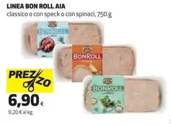 Coop Aia Linea Bon Roll 750 g offerta