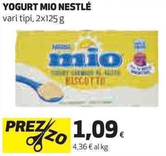 Coop Nestlé Mio Yogurt 2x125 g offerta