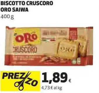 Coop Oro Saiwa Biscotto Cruscoro 400 g offerta