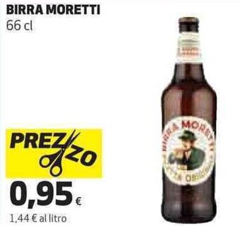 Coop Moretti Birra 66 cl offerta