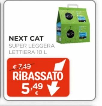 Arcaplanet Next cat super leggera lettiera 10 l offerta