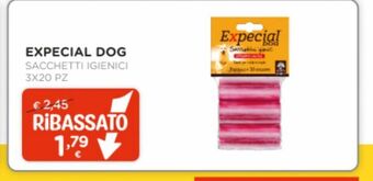Expecial dog sacchetti igienici 3x20 pz