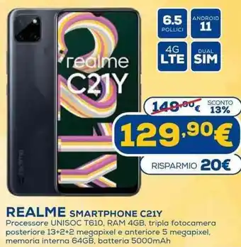 Realme Smartphone C21Y