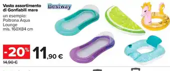 Carrefour Iper Poltrona acqua lounge offerta