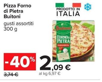 Carrefour Iper Pizza forno di pietra buitoni offerta