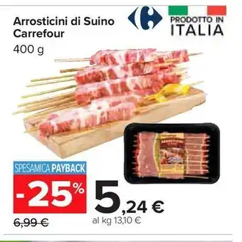 Carrefour Iper Arrosticini di suino carrefour offerta