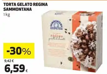 Coop Torta gelato regina sammontana offerta