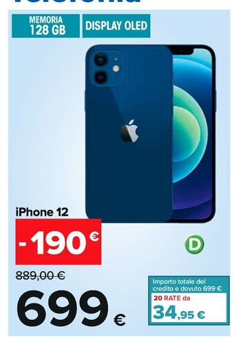 Carrefour Iper Iphone 12 offerta