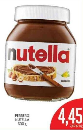 Supermercati Piccolo Ferrero Nutella 600 g offerta