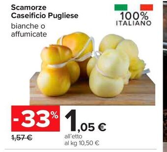 Carrefour Iper Scamorze caseificio pugliese offerta